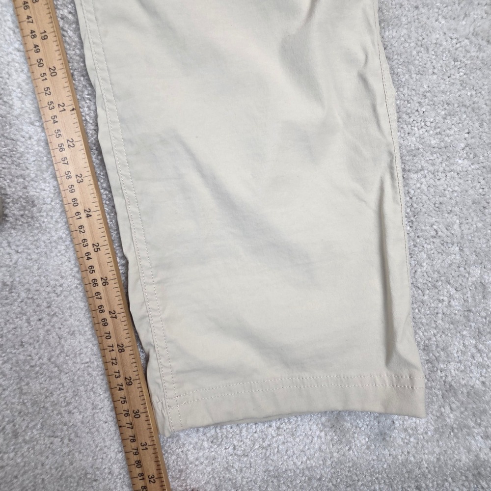 Eddie Bauer First Ascent Hiking Pants Womens 16 Tan Nylon Stretch Straight Leg - Picture 12 of 12